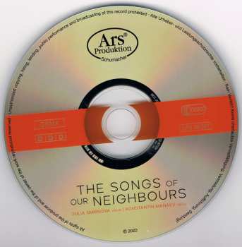 CD Konstantin Manaev: The Songs Of Our Neighbours