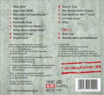 CD Konstantin Wecker: Sage Nein! Antifaschistische Lieder 1978 bis heute