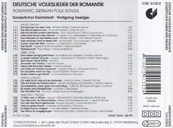 CD Konzertchor Darmstadt: Deutsche Volkslieder Der Romantik