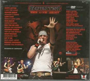 CD/DVD Koritni: Red Live Joint