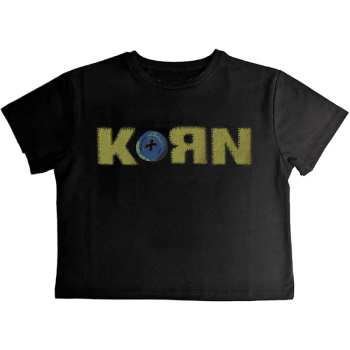Merch Korn: Dames Crop Top Doll Issues