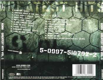 CD Korn: Greatest Hits Vol. 1