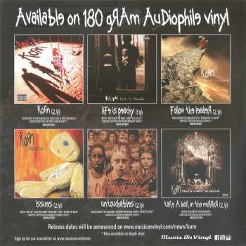 2LP Korn: Korn