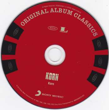 5CD/Doos Korn: Original Album Classics