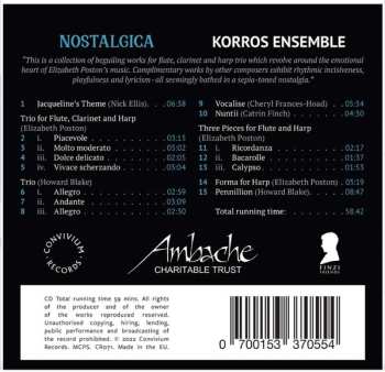 CD Korros Ensemble: Nostalgica