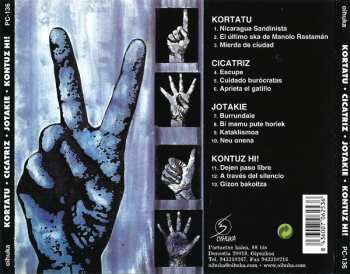 CD Kortatu: Kortatu - Cicatriz - Jotakie - Kontuz Hi!