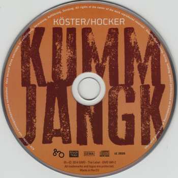 CD Köster / Hocker: Kumm Jangk