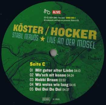 2LP Köster / Hocker: Stabil Nervös