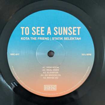 LP Statik Selektah: To See A Sunset