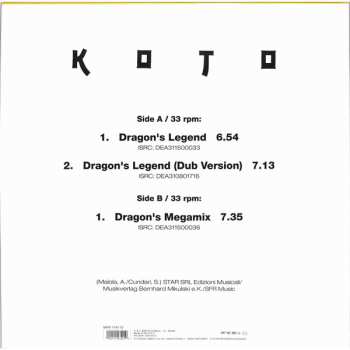 LP Koto: Dragon's Legend CLR
