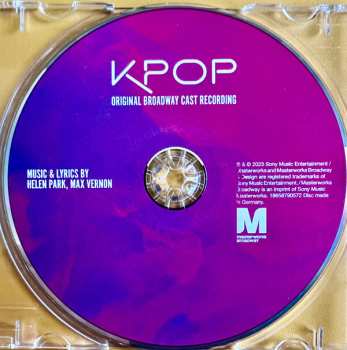 CD "KPOP" Original Broadway Cast: KPOP Original Broadway Cast Recording