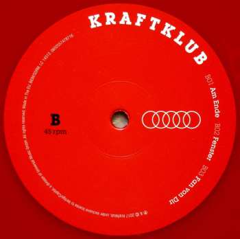 2LP KraftKlub: Keine Nacht Für Niemand CLR