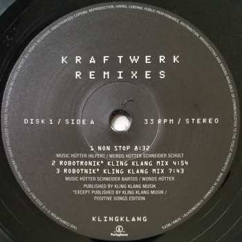 3LP Kraftwerk: Remixes