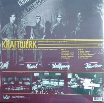 LP Kraftwerk: Another Lonely Night - Live At The Palalido, Italy, May 27th 1981 - Fm Broadcast CLR | LTD