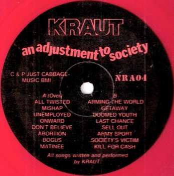 LP Kraut: An Adjustment To Society