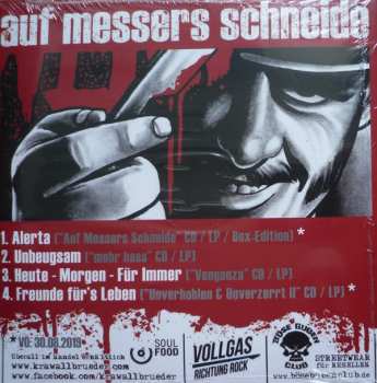 CD Krawallbrüder: Auf Messers Schneide