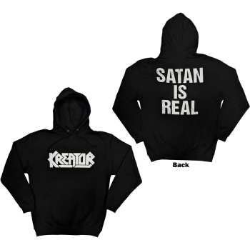 Merch Kreator: Kreator Unisex Pullover Hoodie: Satan Is Real (back Print) (small) S
