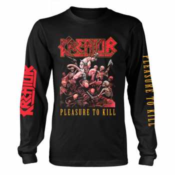 Merch Kreator: T-shirt Met Lange Mouwen Pleasure To Kill
