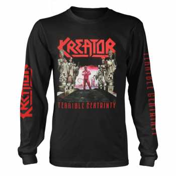 Merch Kreator: T-shirt Met Lange Mouwen Terrible Certainty