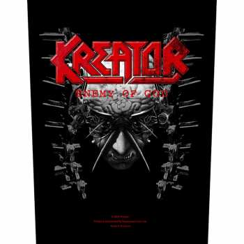 Merch Kreator: Zádová Nášivka Enemy Of God