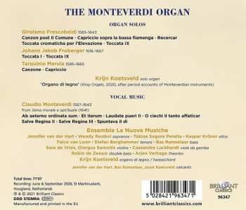 CD Krijn Koetsveld: The Monteverdi Organ