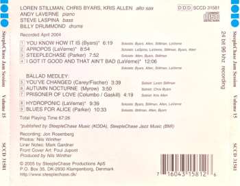 CD Loren Stillman: SteepleChase Jam Session Volume 15