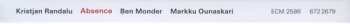 CD Ben Monder: Absence