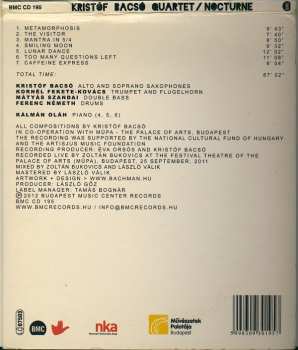 CD Kristof Bacso Quartet: Nocturne