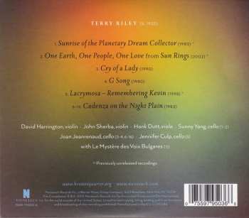 CD Terry Riley: Sunrise Of The Planetary Dream Collector
