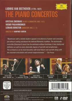 2DVD Leonard Bernstein: BEETHOVEN THE PIANO CONCERTOS