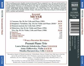 CD Krzysztof Meyer: Instrumental Music
