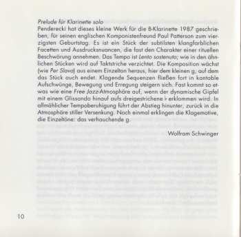 CD Krzysztof Penderecki: Musica Da Camera