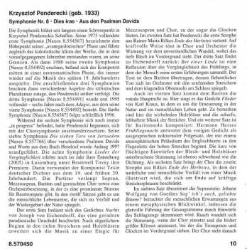 CD Krzysztof Penderecki: Symphony No. 8 / Dies Irae • Aus Den Psalmen Davids