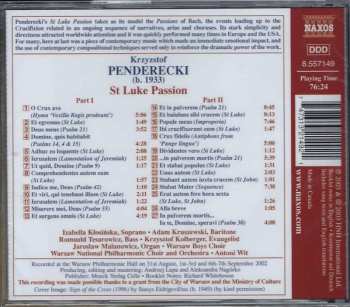 5CD/Doos Krzysztof Penderecki: The Choral Works Of Krzysztof Penderecki
