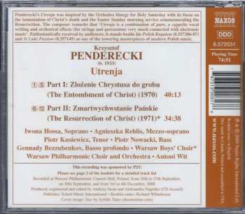 5CD/Doos Krzysztof Penderecki: The Choral Works Of Krzysztof Penderecki
