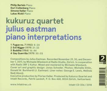 CD Julius Eastman: Piano Interpretations