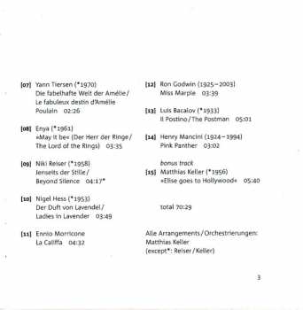 CD Kurpfälzisches Kammerorchester Mannheim: Cinema Concertante