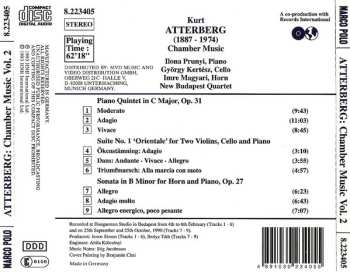 CD Kurt Atterberg: Chamber Music Vol. 2