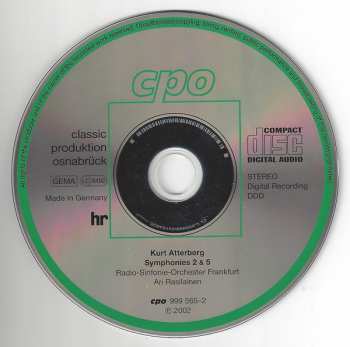 5CD/Doos Radio-Sinfonie-Orchester Frankfurt: Complete Symphonies 