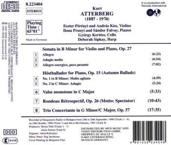 CD Kurt Atterberg: Chamber Music Vol. 1