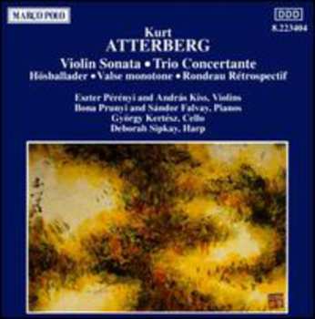 CD Kurt Atterberg: Chamber Music Vol. 1