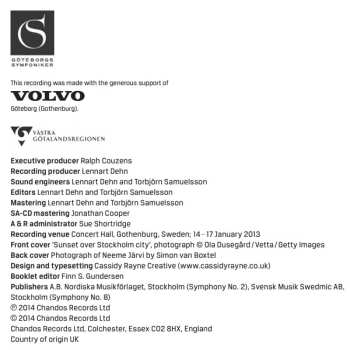 SACD Göteborgs Symfoniker: Orchestral Works, Volume 2