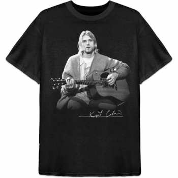 Merch Kurt Cobain: T-shirt Guitar Live Photo 