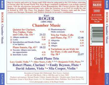 CD David Adams: Clarinet Quintet, Piano Sonata, Piano Trio, Variations On An Irish Air