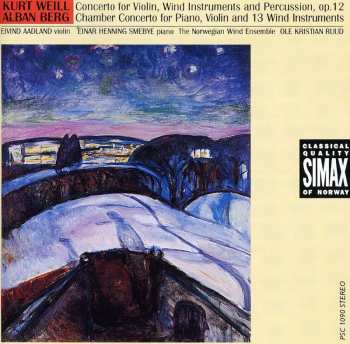 CD Eivind Aadland: Concerto For Violin, Wind Instruments And Percussion, Op. 12 / Chamber Concerto For Piano, Violin And 13 Wind Instruments