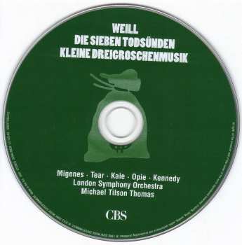 CD The London Symphony Orchestra: The Seven Deadly Sins / Little Threepenny Music (Die Sieben Todsünden)