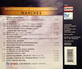 CD Wolfgang Rihm: Marches: Demilitarised Zones = Entmilitarisierte Zonen