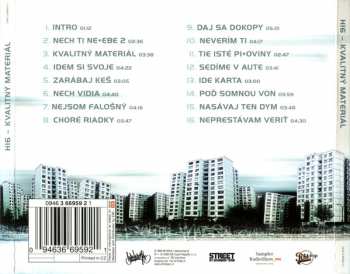 CD H16: Kvalitný Materiál