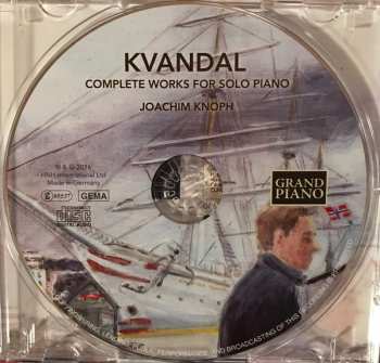CD Johan Kvandal: Complete Works For Solo Piano