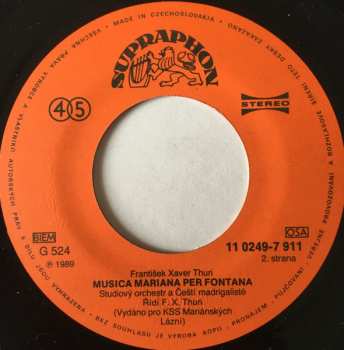 SP Martinů Quartet: Zahrada Vodných Slastí / Musica Mariana Per Fontana